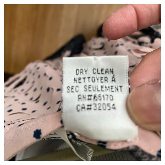 Beguile by Byron Lars, Size 0P, Navy & Pink Dress - Picture 4 of 6